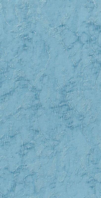 Тканевые вертикальные жалюзи Шелк, голубой 4139