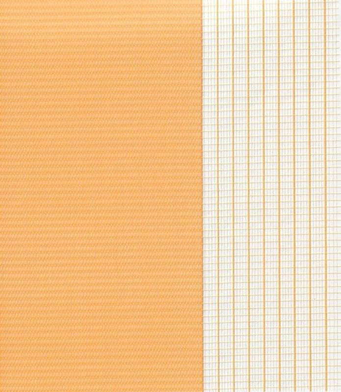 Закрытые рулонные шторы день-ночь Латина, оранжевый 1803