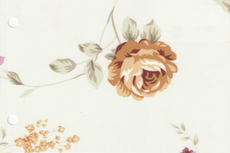 Открытые рулонные шторы Болгарская Роза, розовый