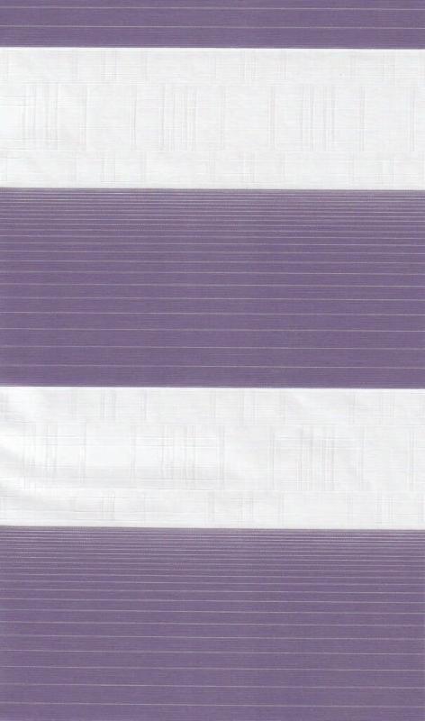 Открытые рулонные шторы день-ночь Модена, Фиолетовый 57