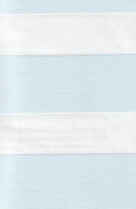 Рулонные шторы день-ночь для проема Сицилия, серо-голубой 52 купить в Москве с доставкой
