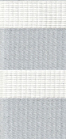 Закрытые рулонные шторы день-ночь Новара, белый 1907