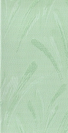 Тканевые вертикальные жалюзи Палома, салатовый перламутр 3050