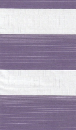 Закрытые рулонные шторы день-ночь Модена, Фиолетовый 57