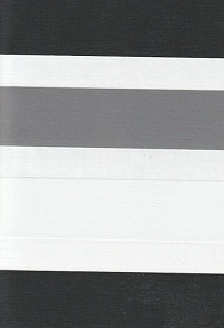 Закрытые рулонные шторы день-ночь Салерно, серый 2002 купить в Москве с доставкой